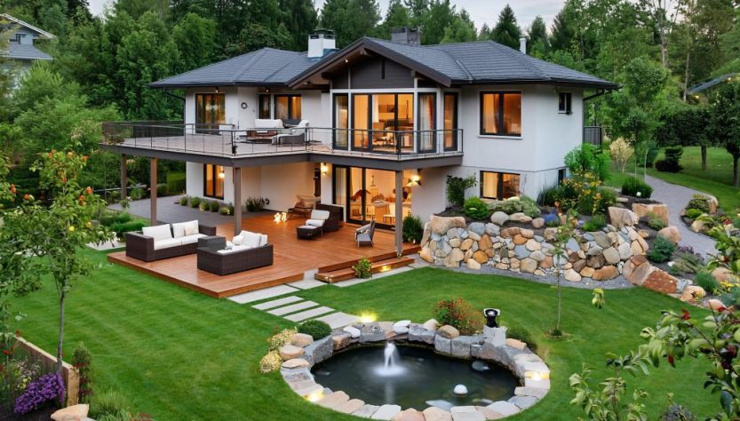 Оазис вдали от суеты: Преображаем загородный дом и участок